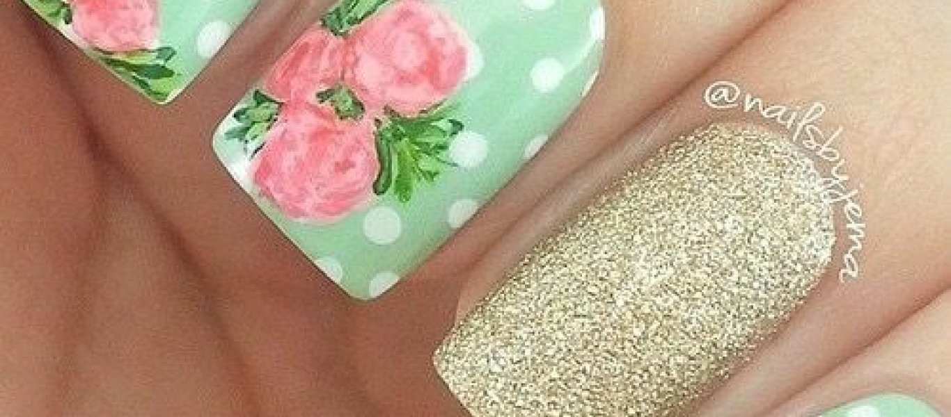 Floral nails: Η hot τάση στα νύχια για την Άνοιξη του 2017 (φωτό)